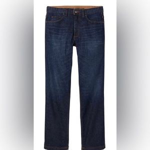 Duluth Flex Ballroom Denim 34w x 32l - like new/worn once. Washed dark indigo.